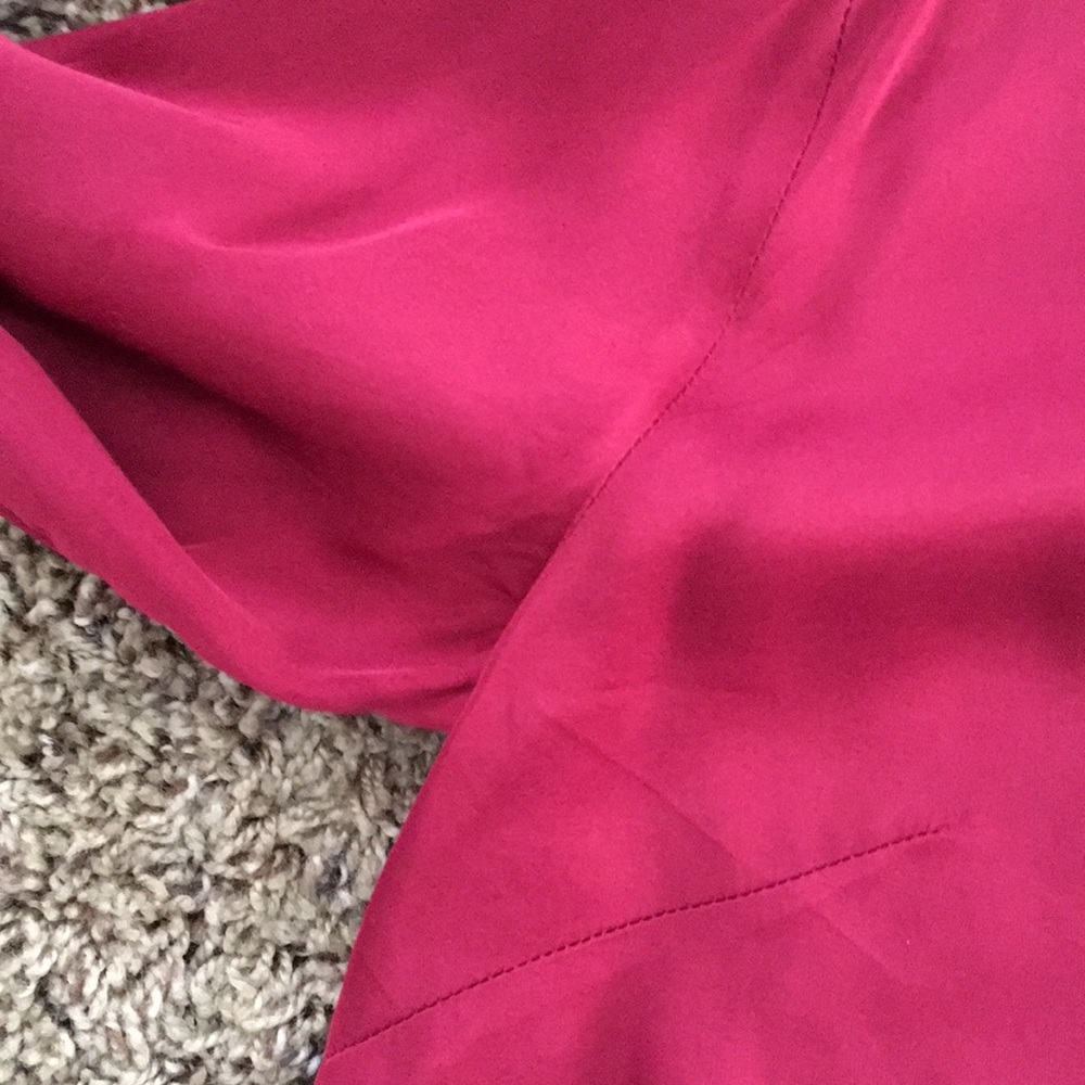 Lovers & Friends Color Block Button Front Shirt S… - image 5